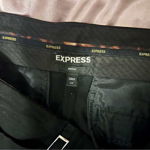 Express editor black pants, slacks, size 4 - Picture 7 of 8